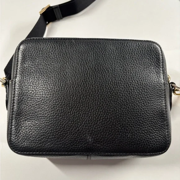Kate Spade New York Hayes Street Black Tassel Crossbody Bag Leather Minimalist - Picture 4 of 13